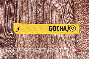 Брелок текстильный "GOCHA/31" (ремувка) CIAY 