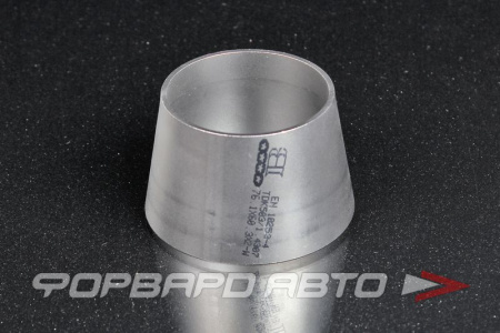 Конус-переходник D=60,3-76,1*2 мм (нержавеющая сталь AISI 304 k)  DIN 2616