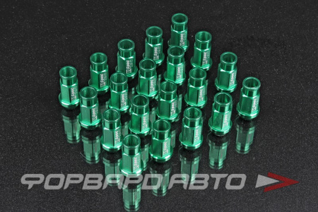 Гайки колесные М12*1,25мм, 20шт, алюминий, зеленый EPMAN TK-650NUTS-L- 1.25