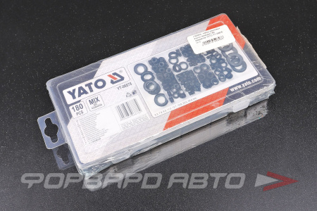 Набор резиновых втулок проводки 180 предметов YATO YT-06878