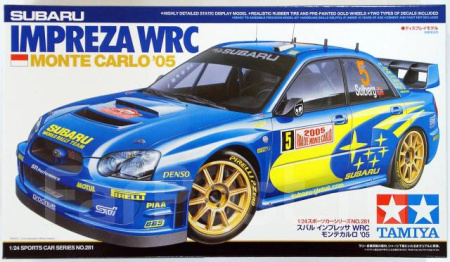 Сборная модель Subaru Impreza WRC, Monte Carlo '05 TAMIYA 24281